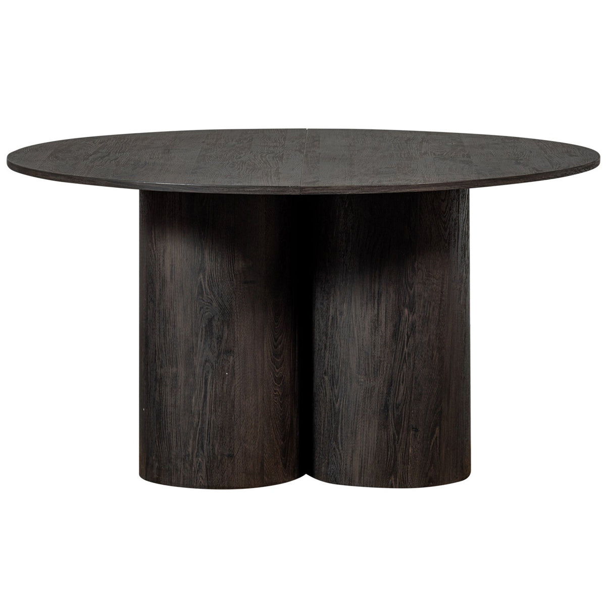 Oona Dark Brown Round Dining Table