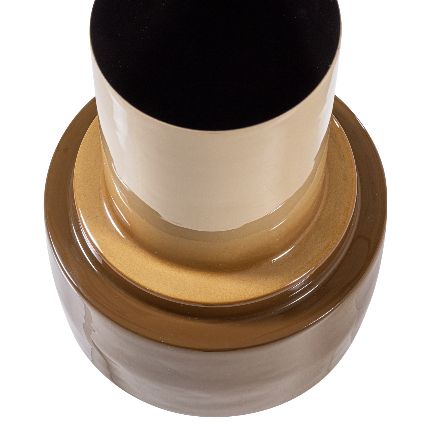Orba Sand High Gloss Vase