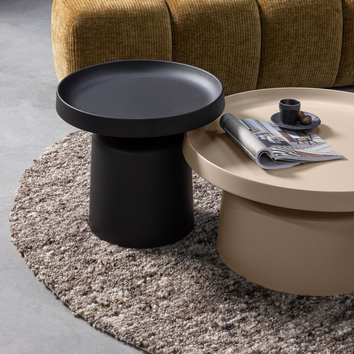 Peer Black Side Table