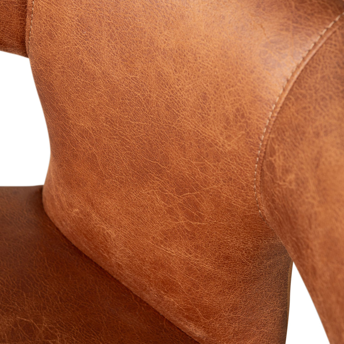 Permit Tippy Leather Look Dining Chair