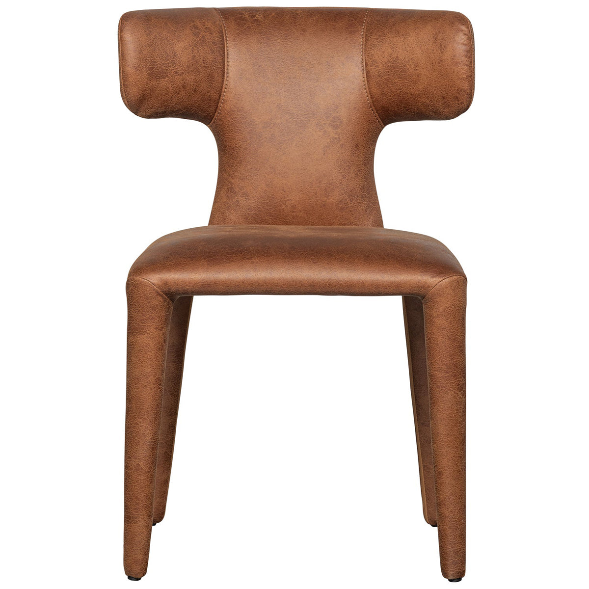 Permit Tippy Leather Look Dining Chair