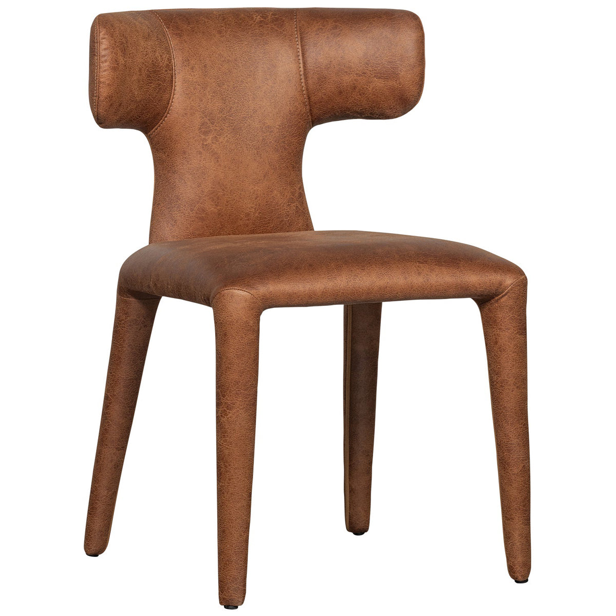 Permit Tippy Leather Look Dining Chair