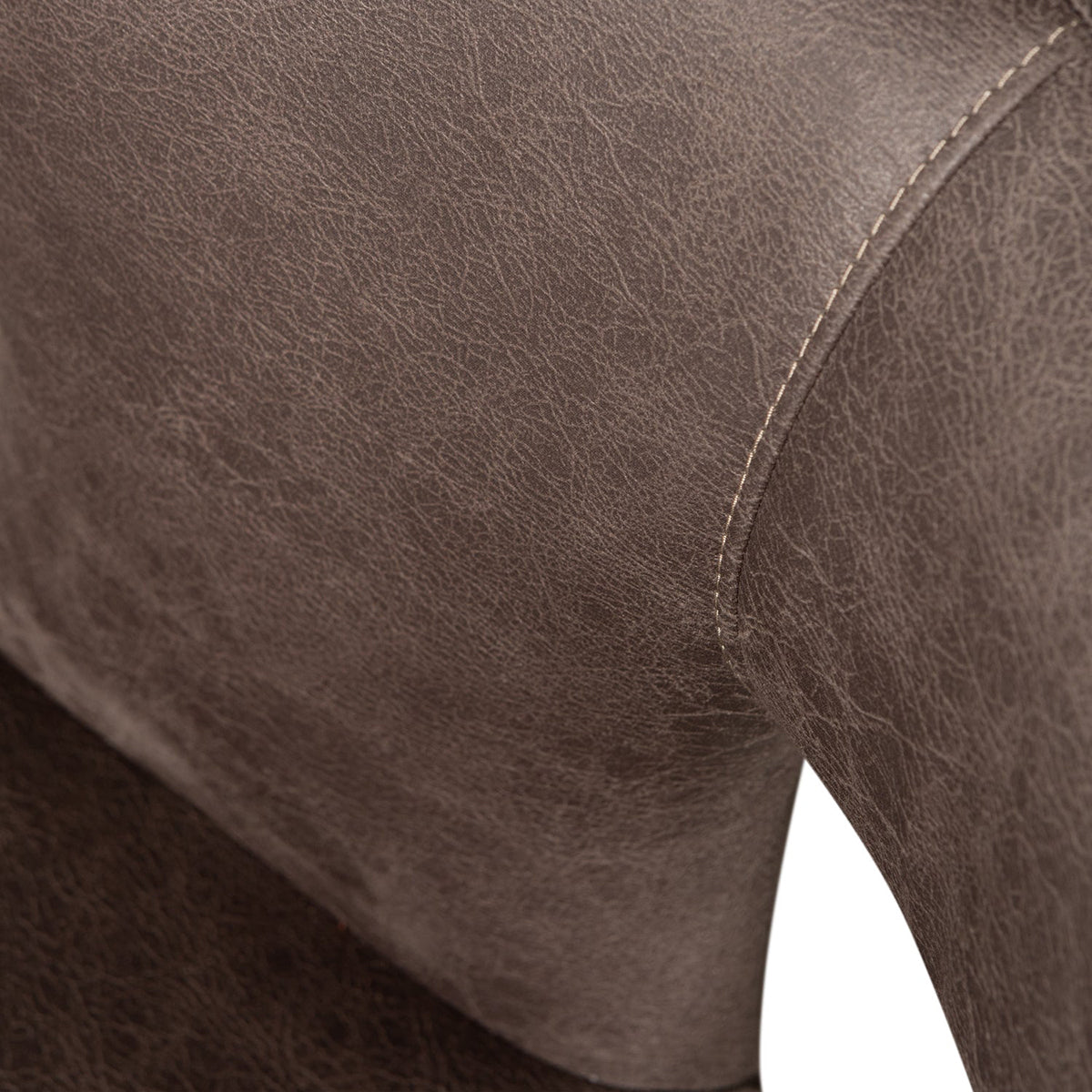 Permit Tippy Leather Look Dining Chair