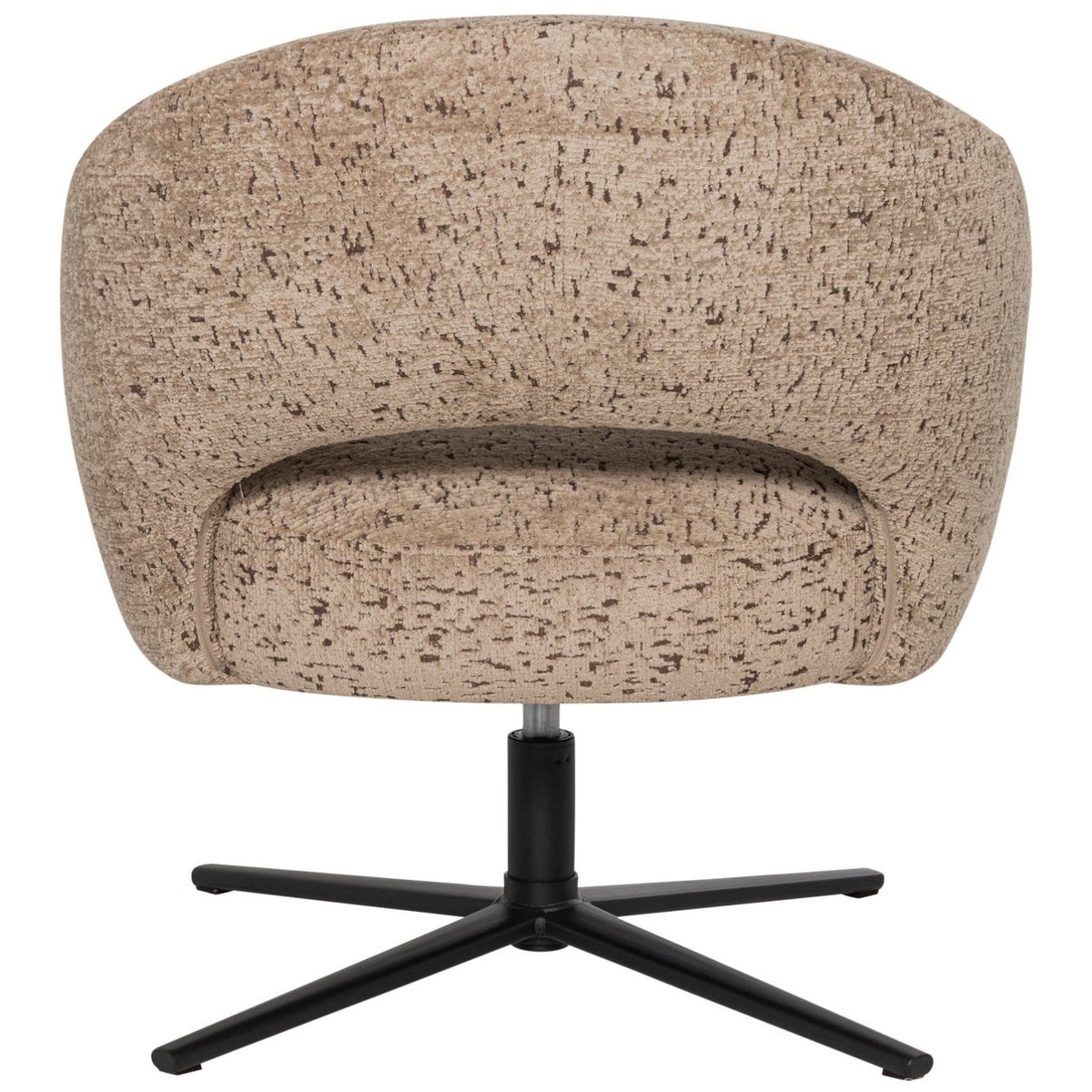 Pico Velvet Structured Swivel Armchair