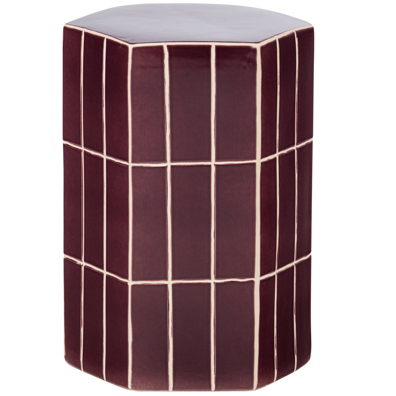 Plu Purple Decorative Side Table