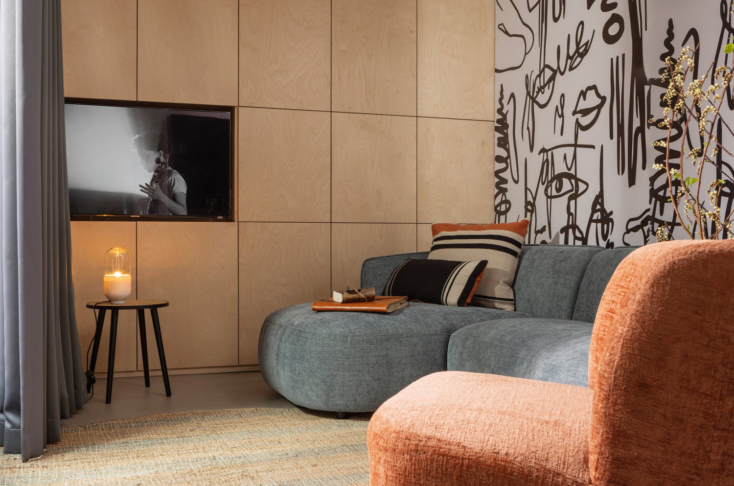 Polly Cups Chaise Longue Sofa