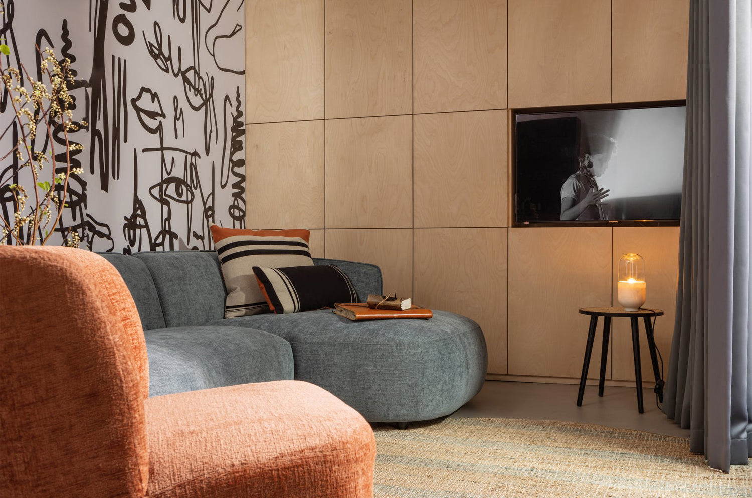 Polly Cups Chaise Longue Sofa