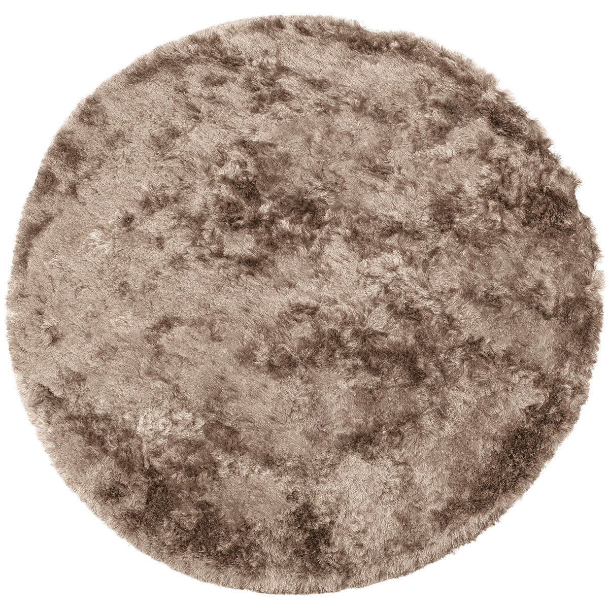 Praline Nougat Round Rug