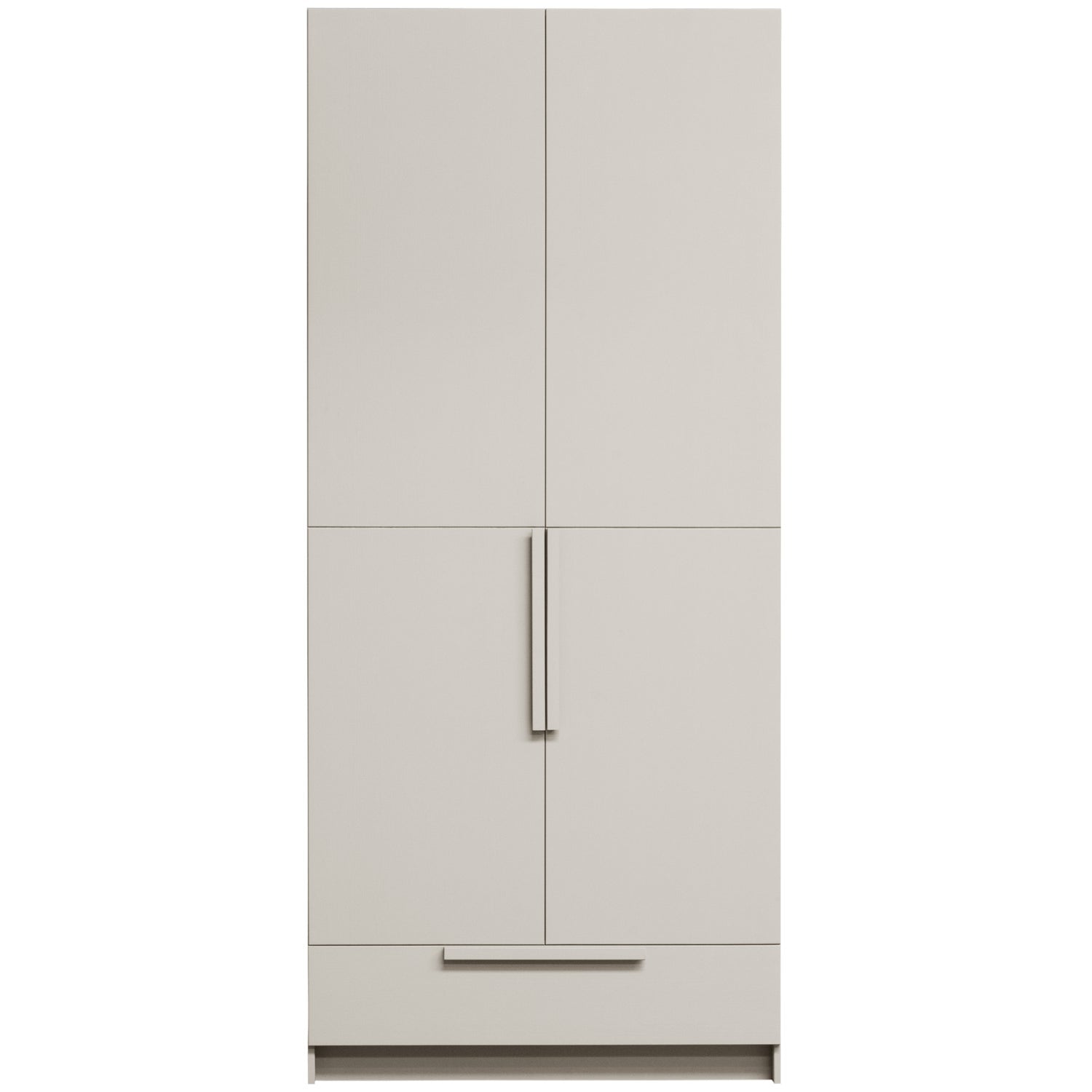 Pure Split Dust 2 Doors Wardrobe