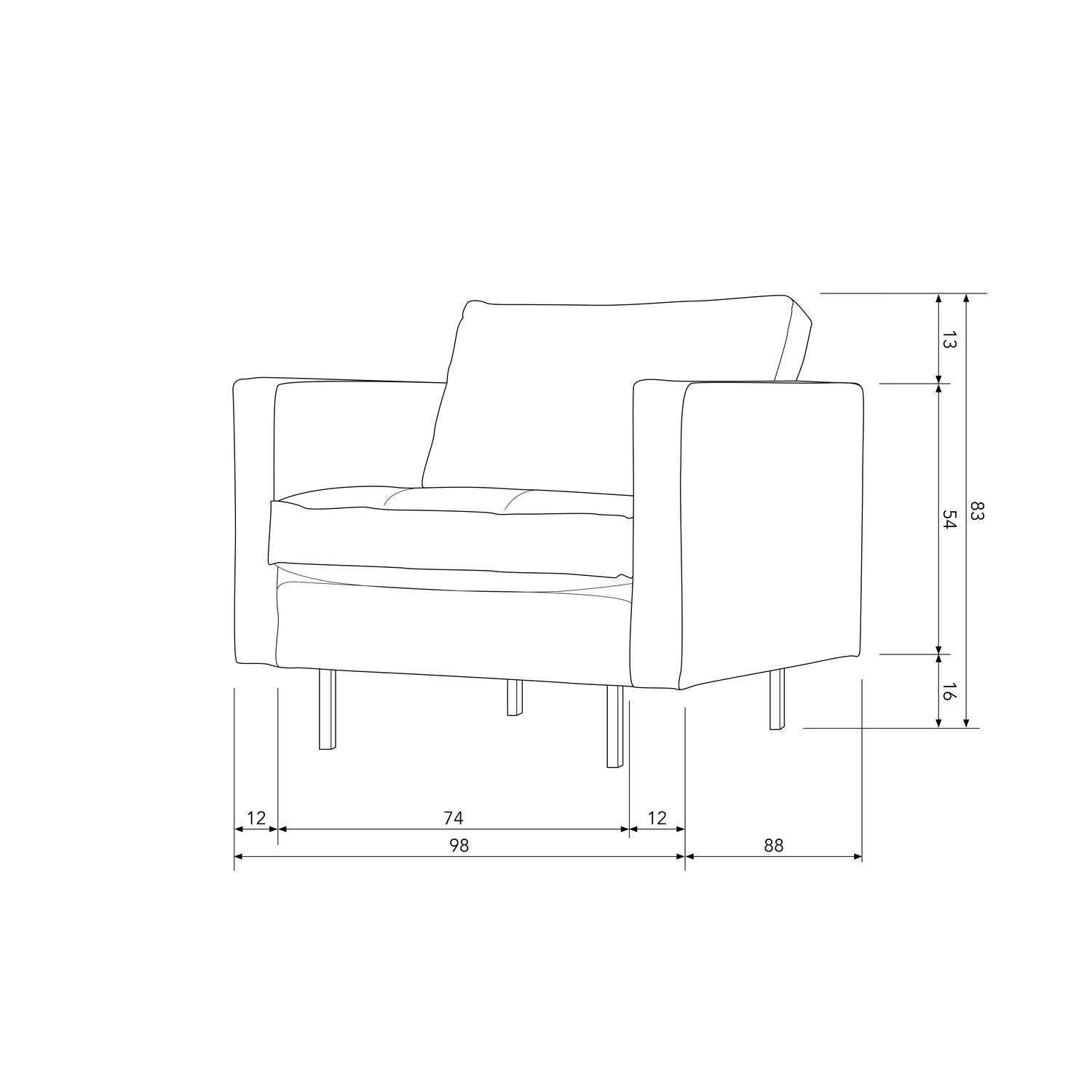 Rodeo Classic Armchair