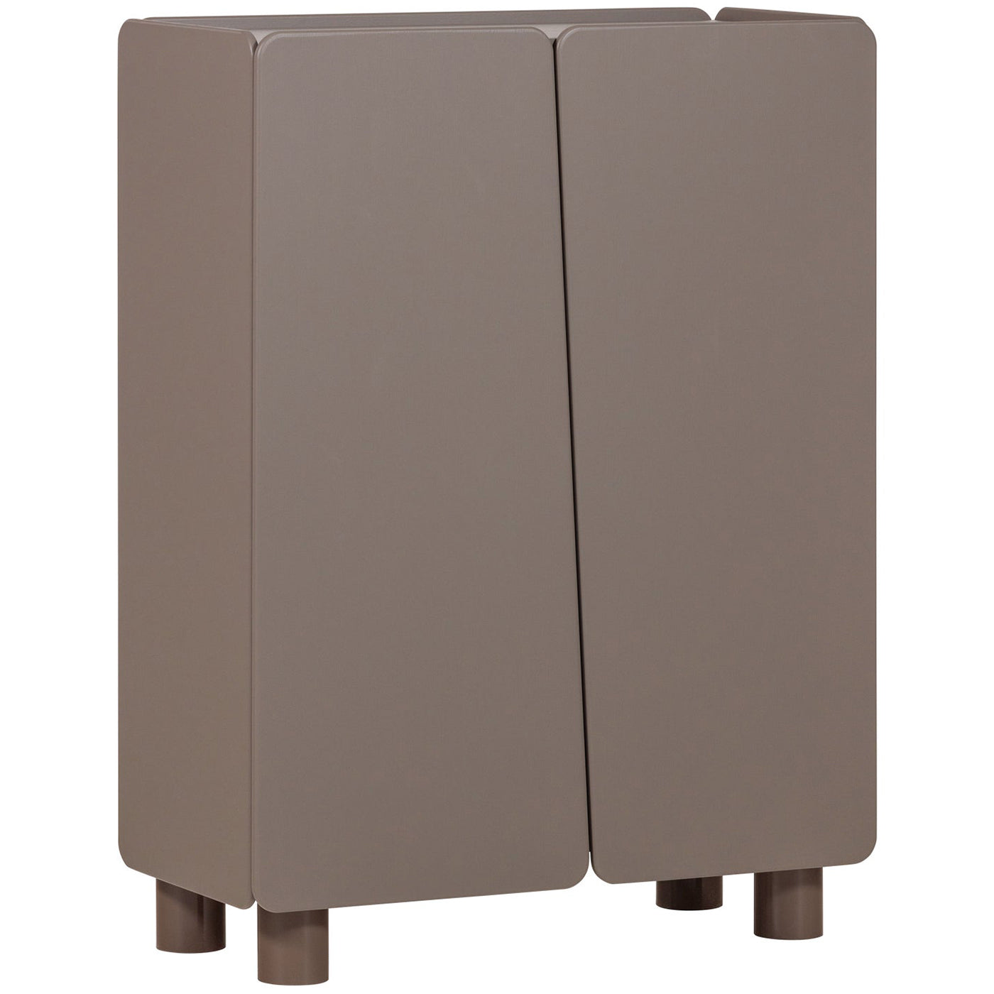 Root Truffle Brown 2 Doors Cabinet