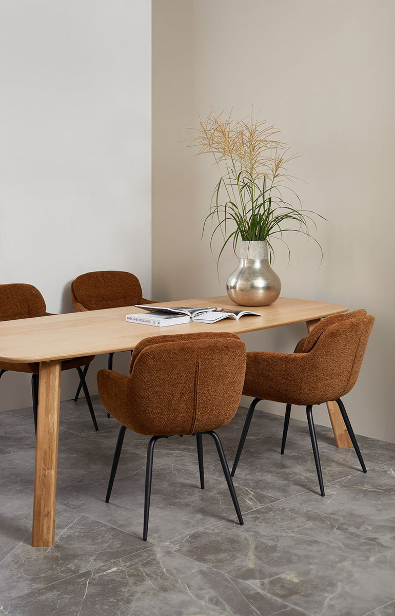 Runa Chenille Dining Chair