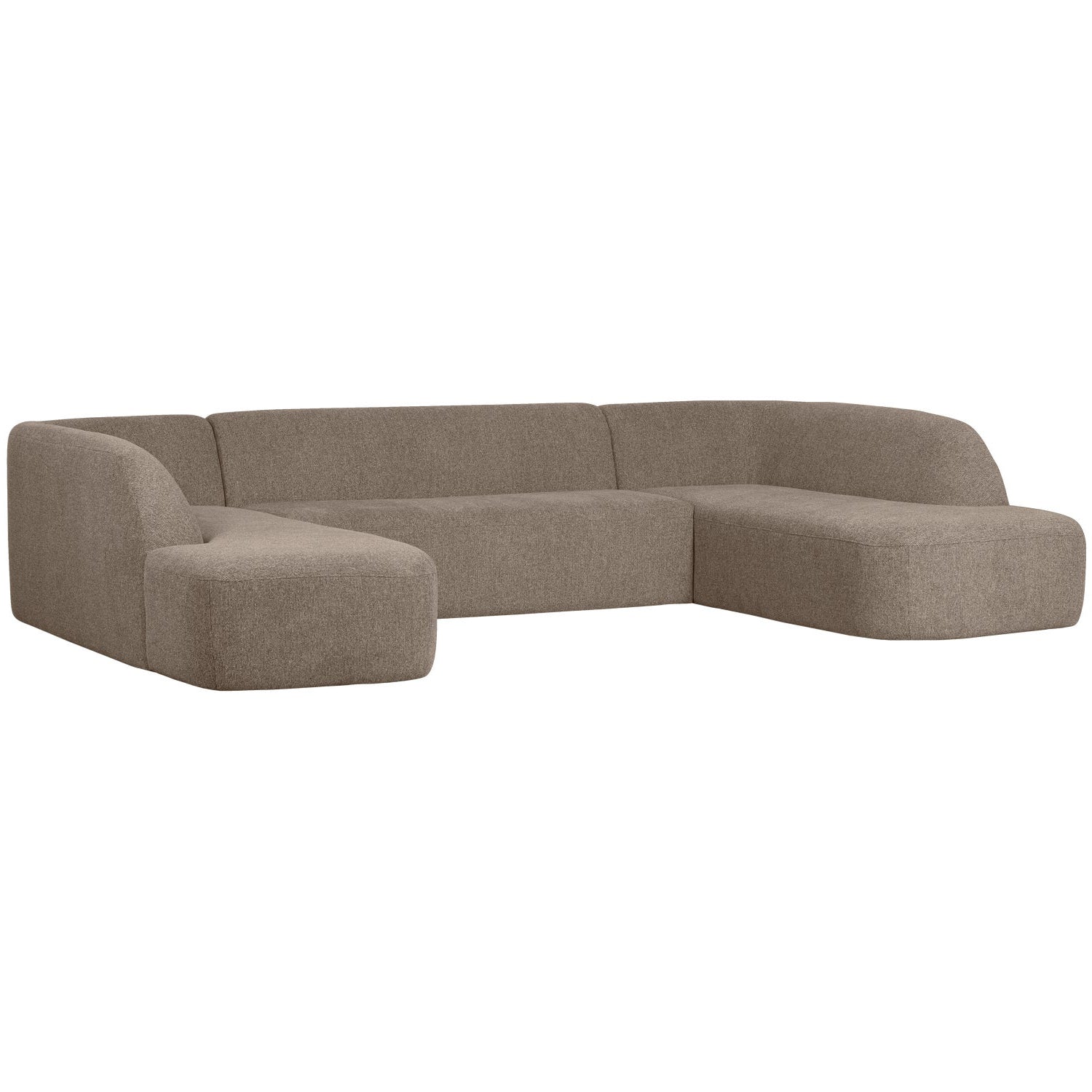 Sloping U Shape Sofa