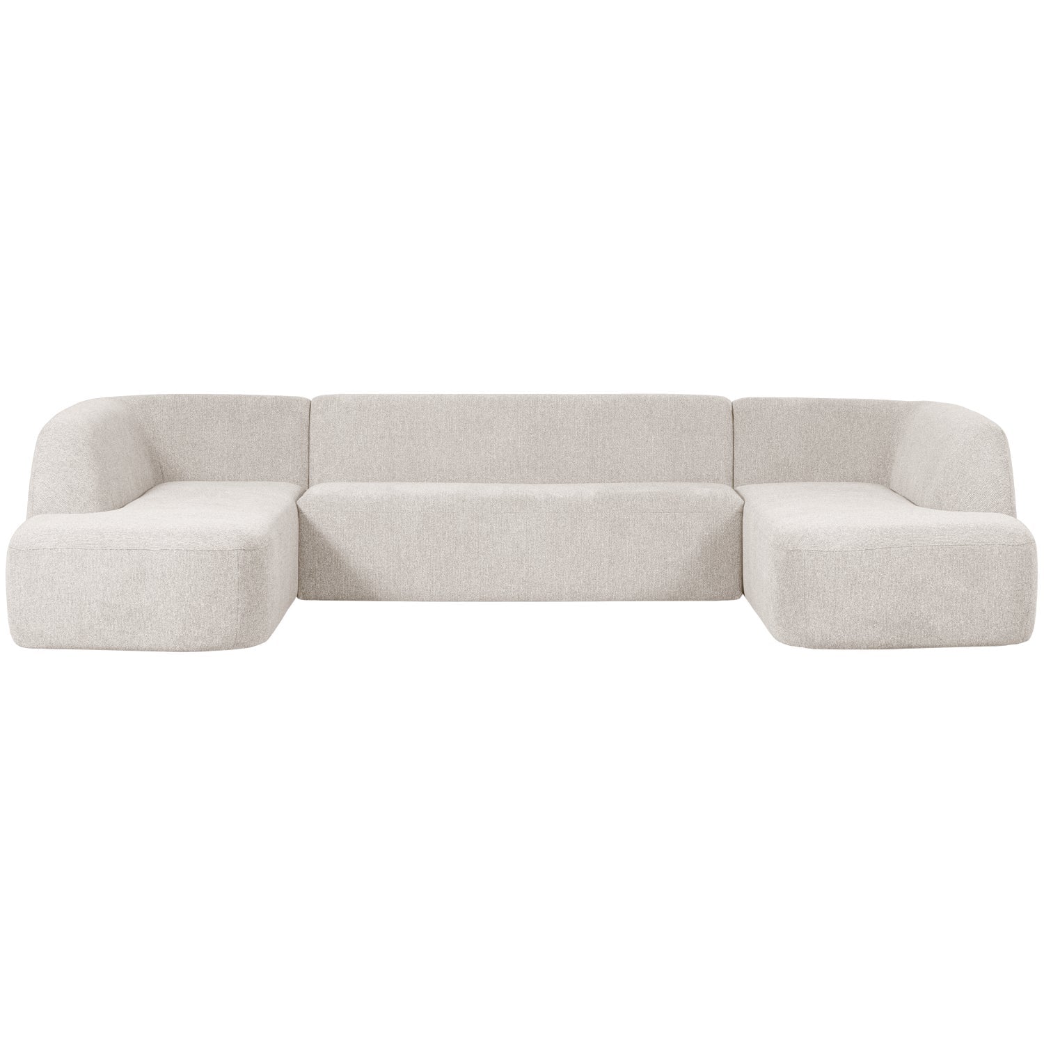 Sloping U Shape Sofa