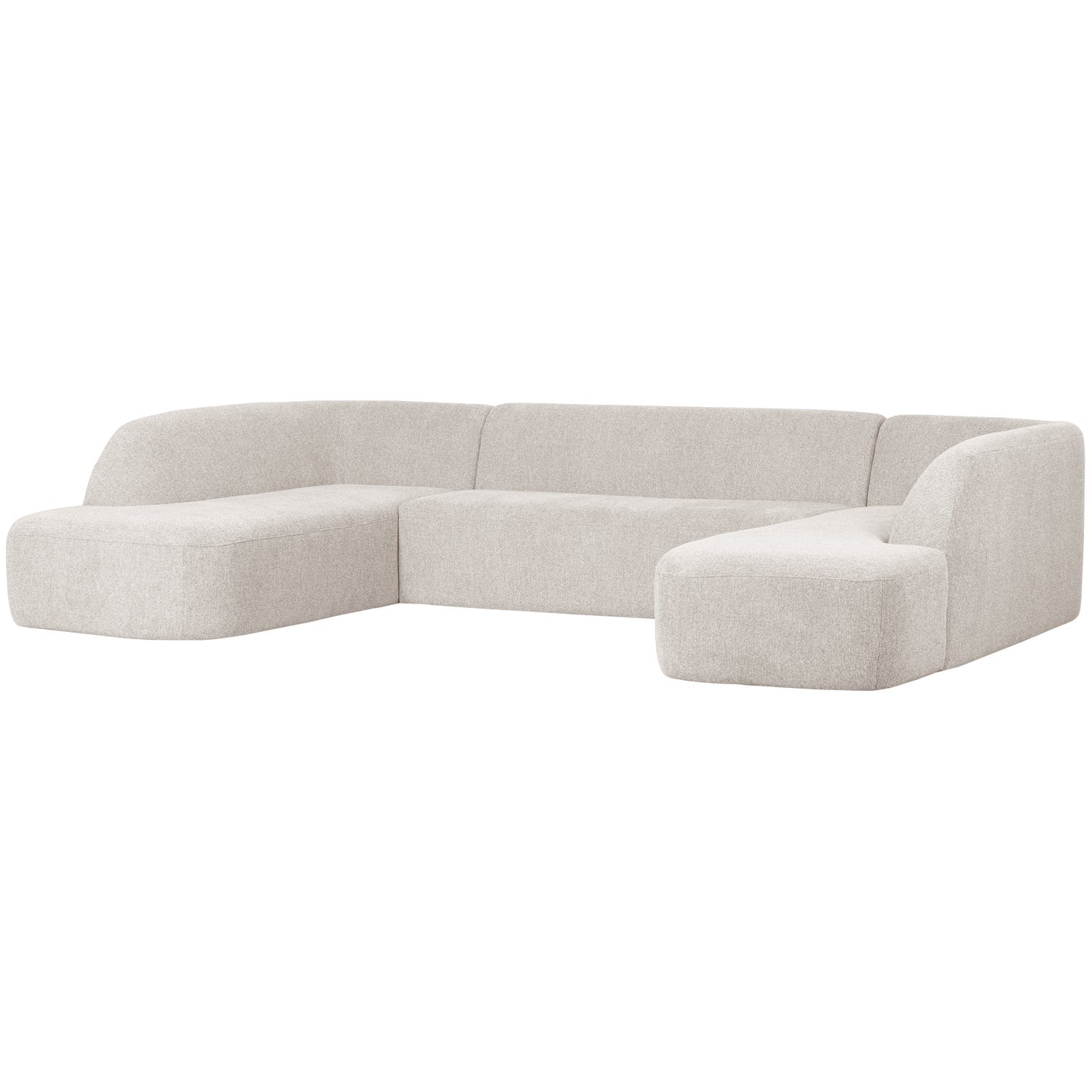 Sloping U Shape Sofa