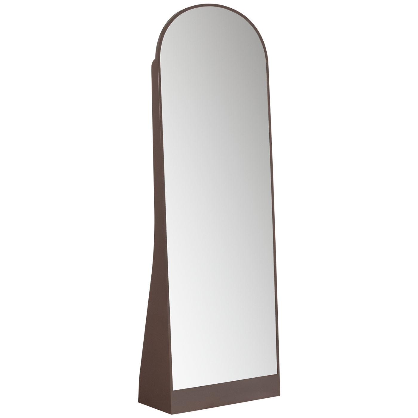 Solari Dark Brown High Gloss Dressing Mirror