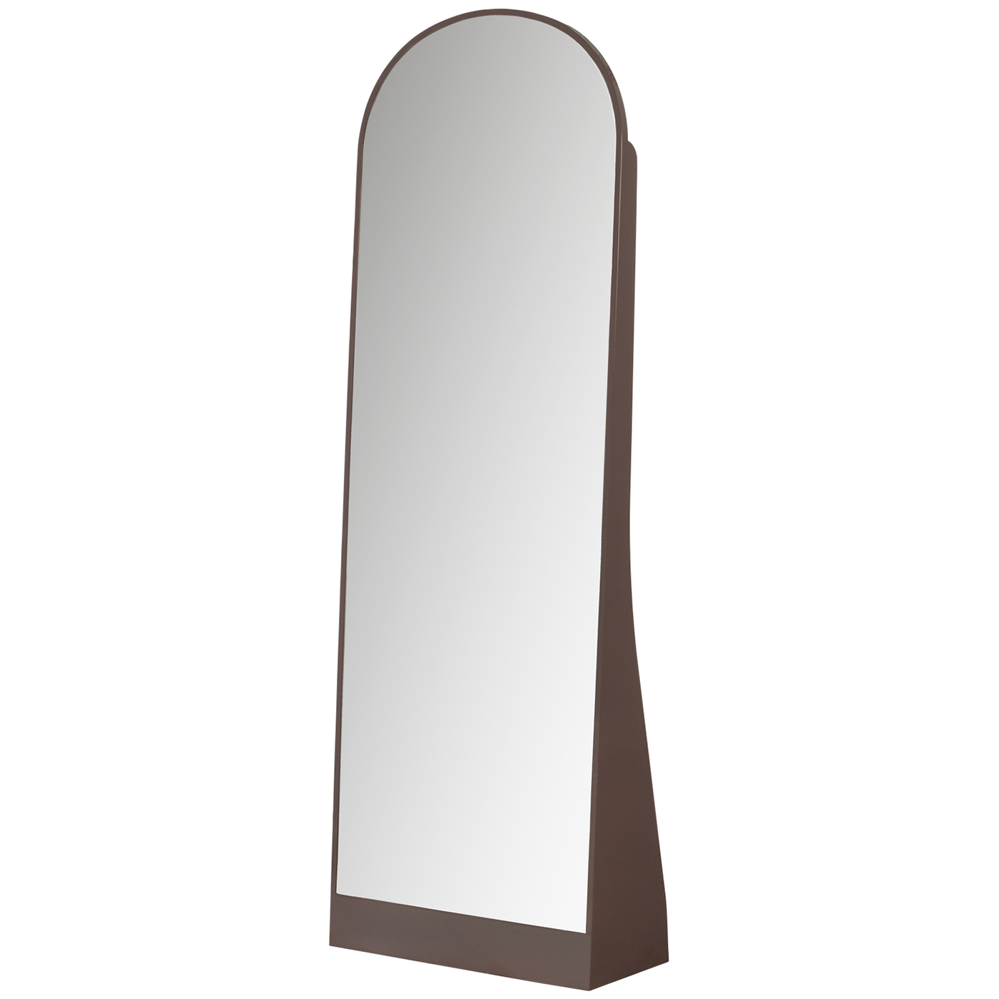Solari Dark Brown High Gloss Dressing Mirror