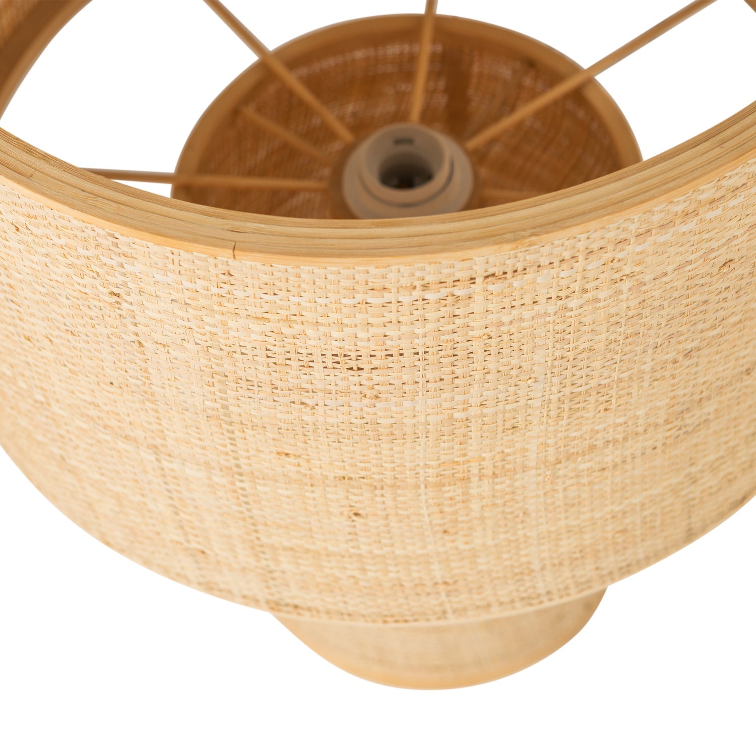 Syro Natural Raffia Table Lamp