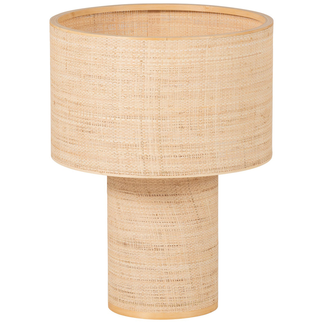 Syro Natural Raffia Table Lamp