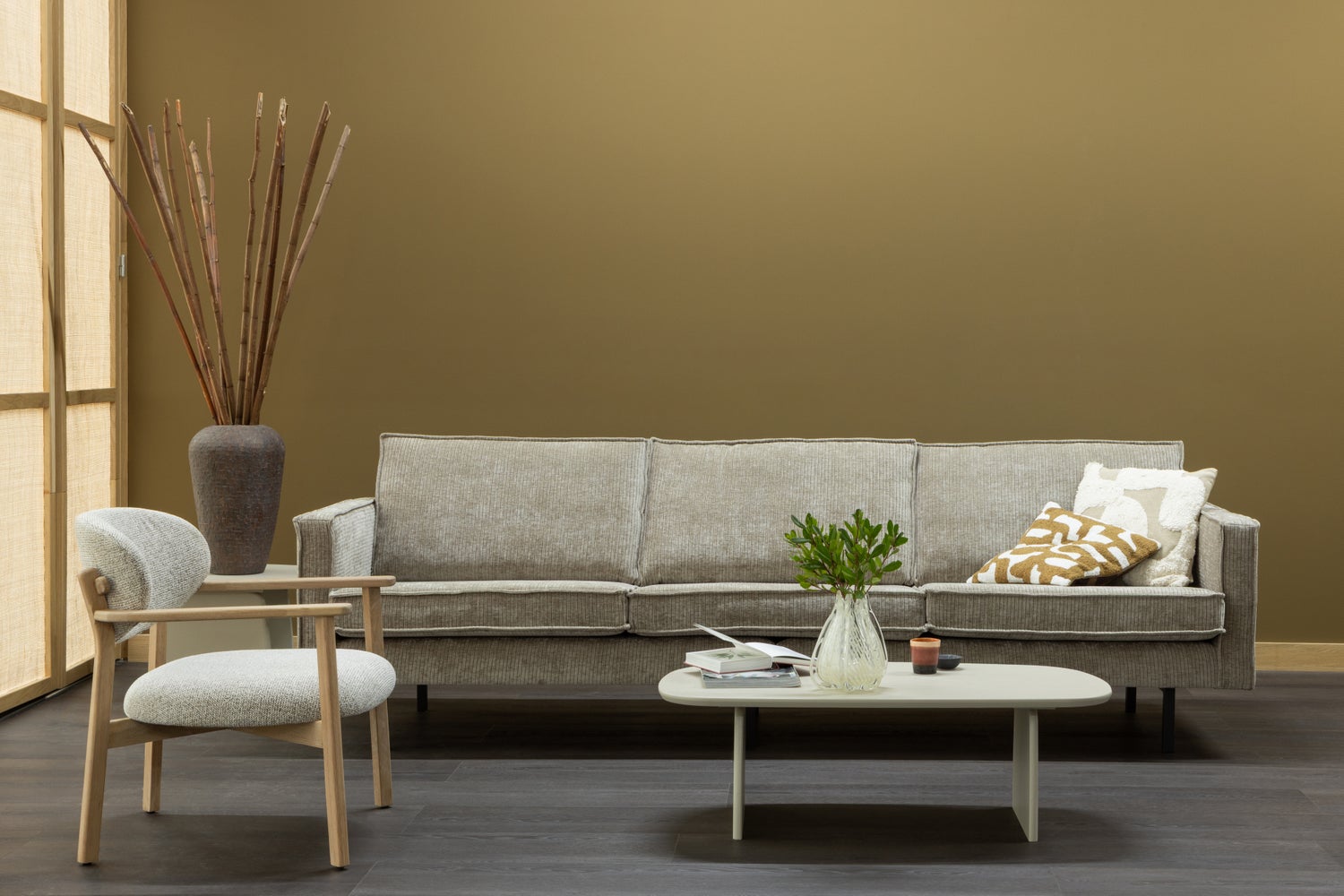 Tablo Oak Wood Coffee Table