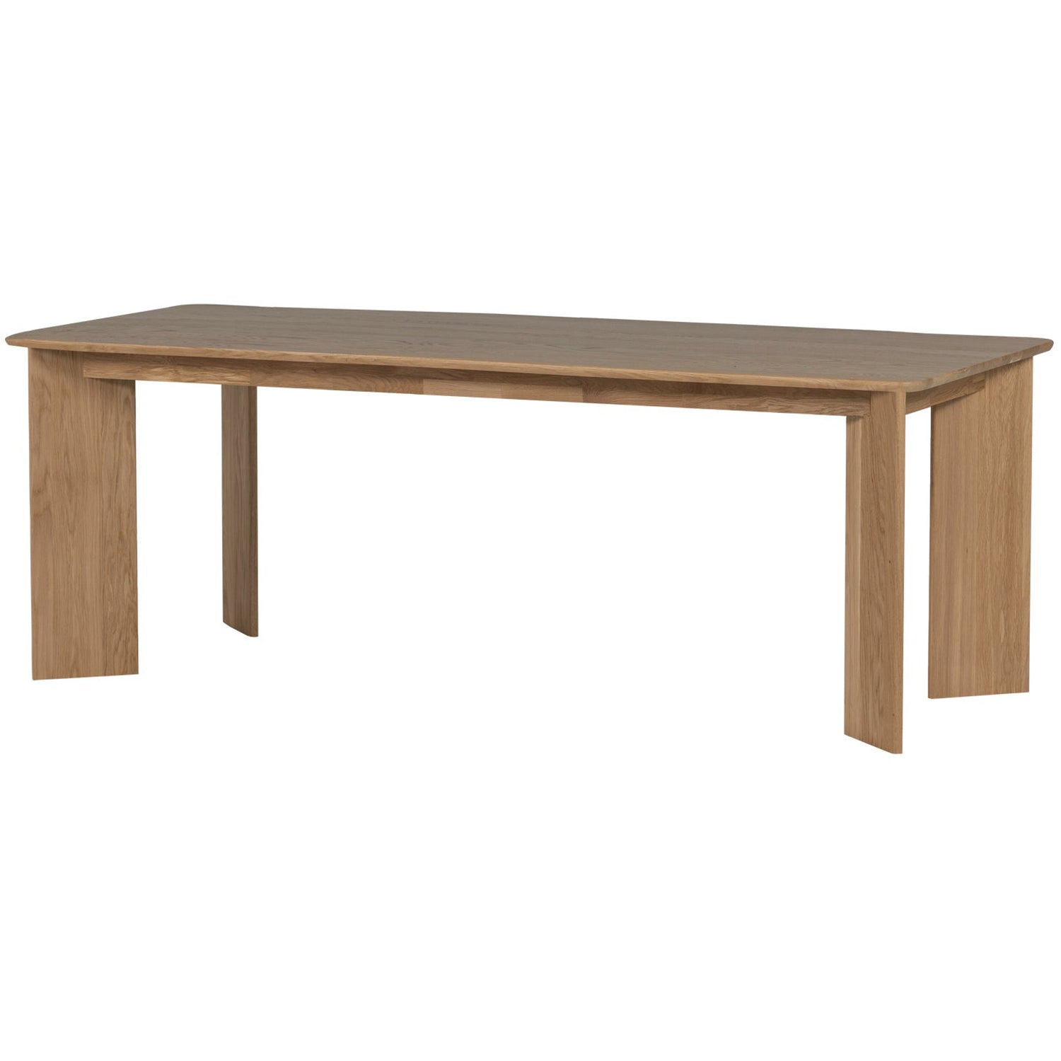 Tablo Transparant Rounded Dining Table