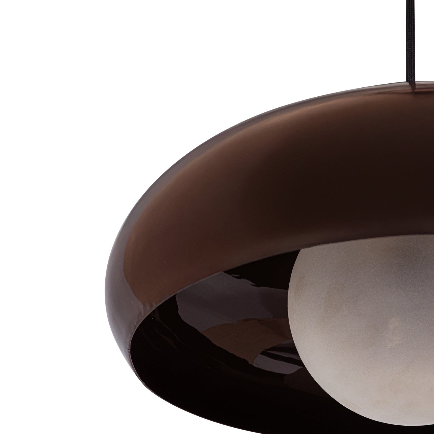 Tivo High Gloss Round Hanging Lamp