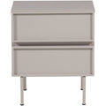 Tours 2 Drawers Nightstand
