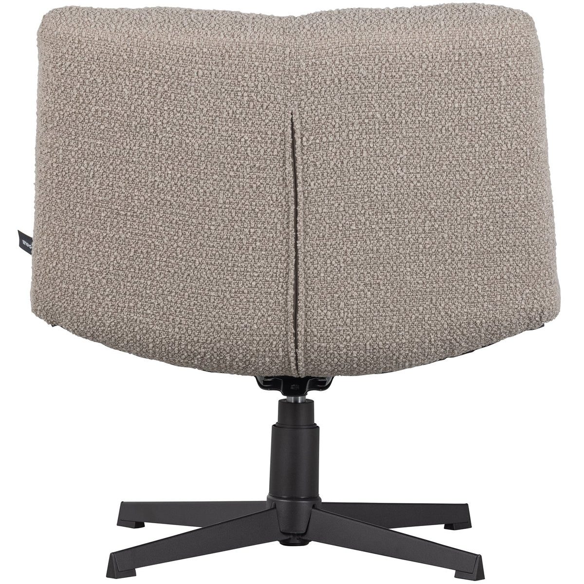 Vinny Sand Boucle Swivel Armchair