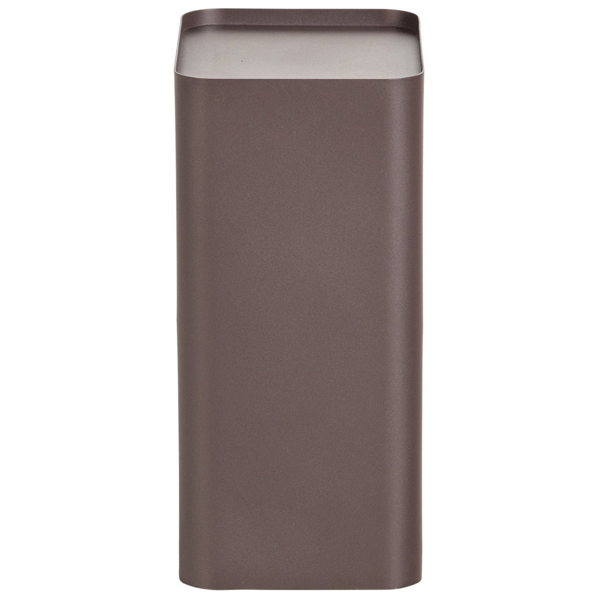 Vire Dark Brown Metal Side Table