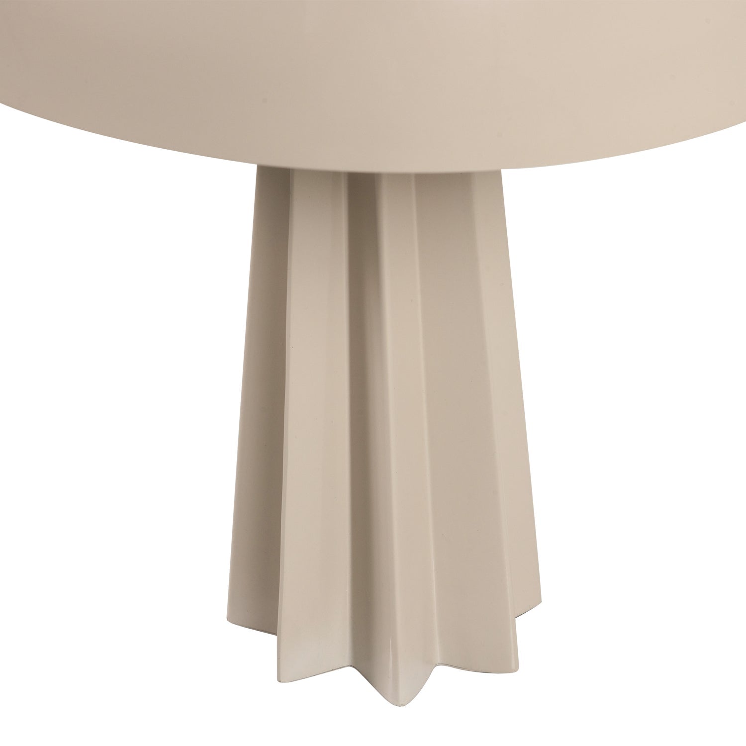 Virel Light Grey High Gloss Table Lamp