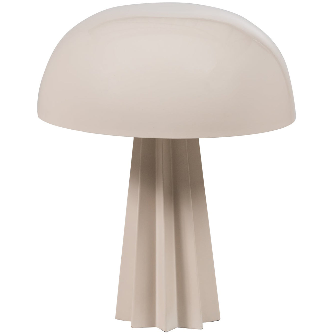 Virel Light Grey High Gloss Table Lamp