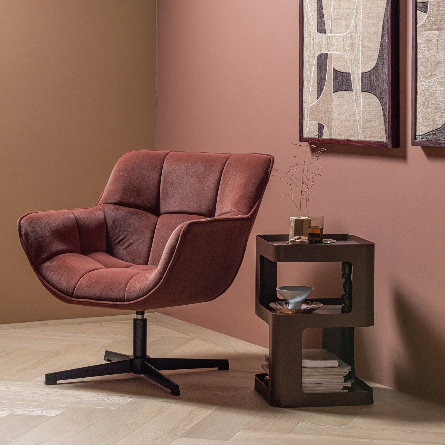 Wibo Swivel Armchair