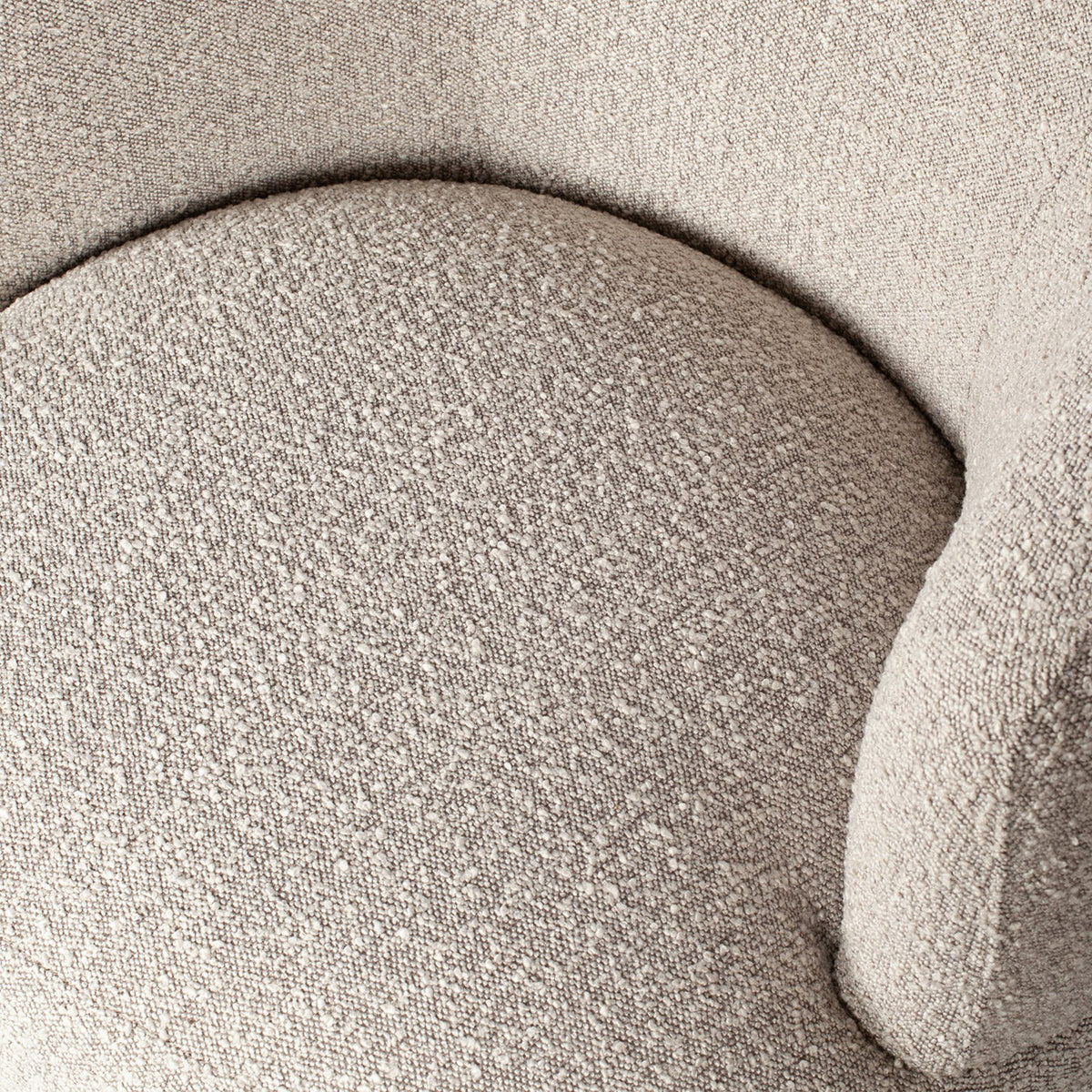 Woolly Swivel Armchair