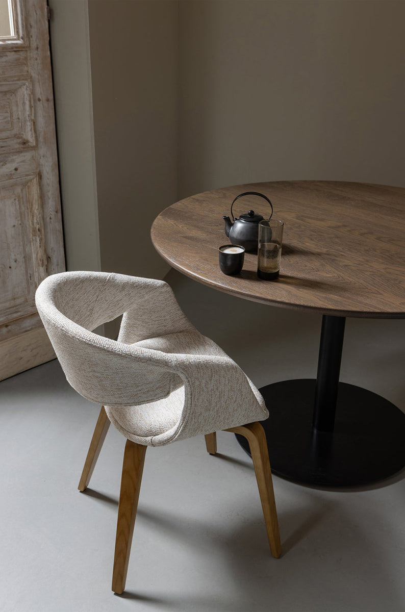 Yossi Tuscany Dining Chair with Wooden Legs