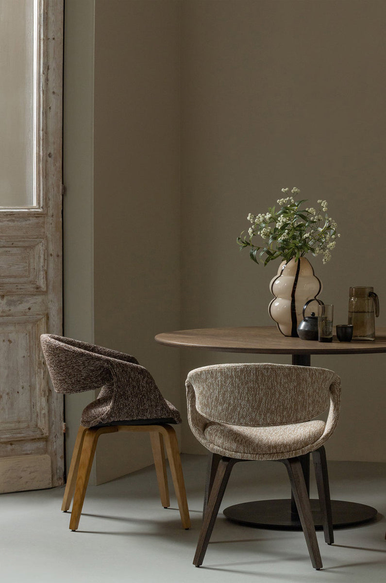 Yossi Tuscany Dining Chair with Wooden Legs