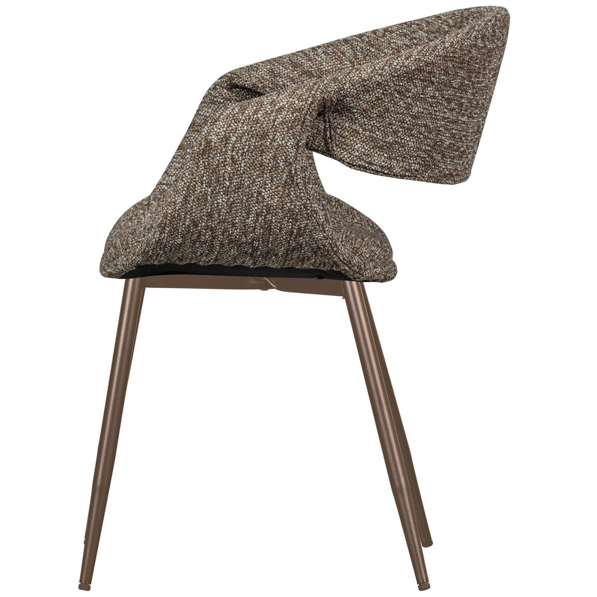 Yossi Tuscany Dining Chair with Metal Legs