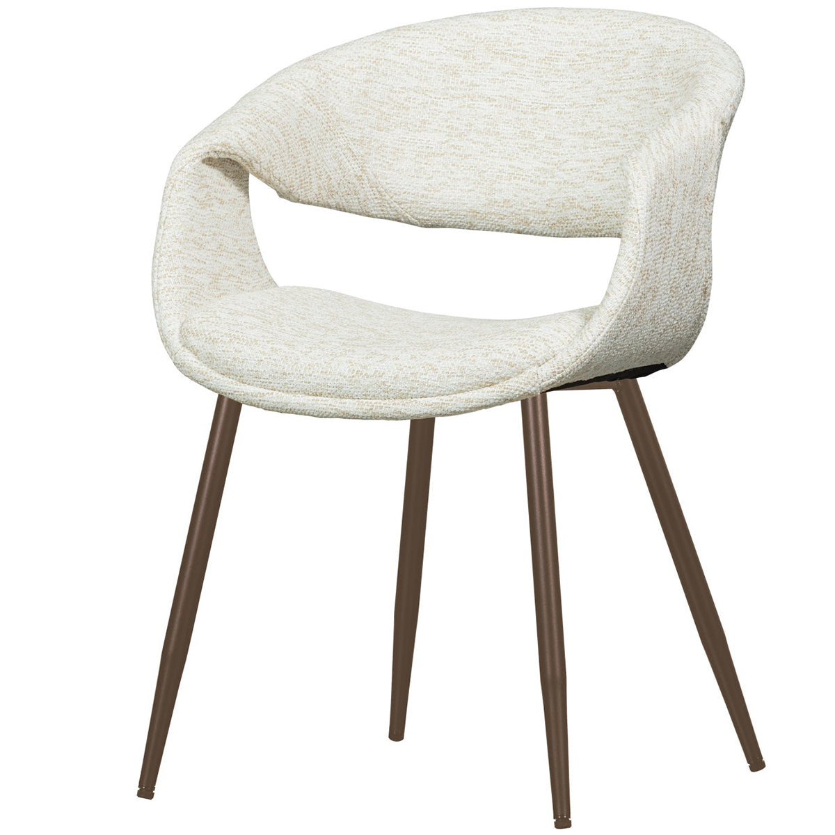 Yossi Tuscany Dining Chair with Metal Legs