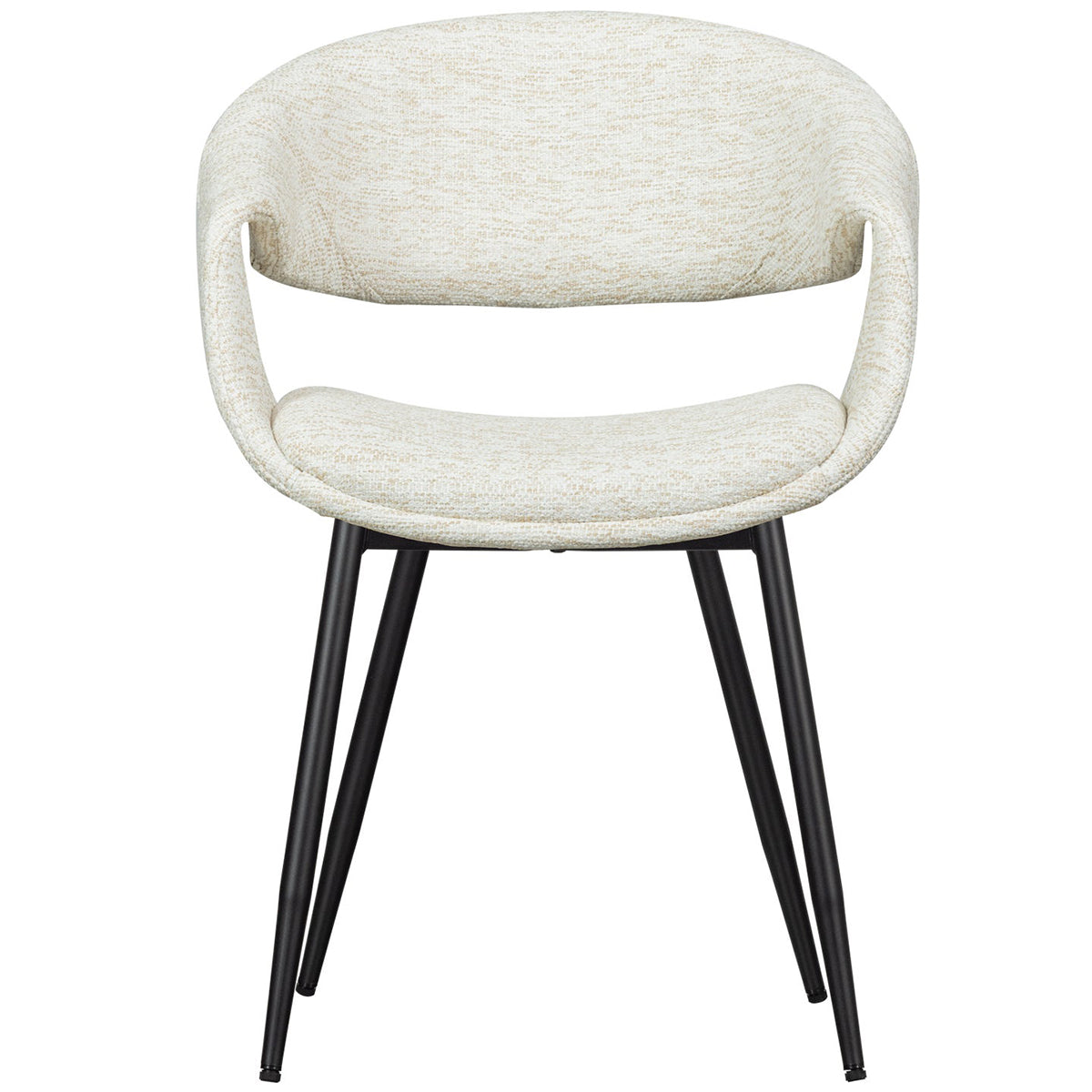 Yossi Tuscany Dining Chair with Metal Legs