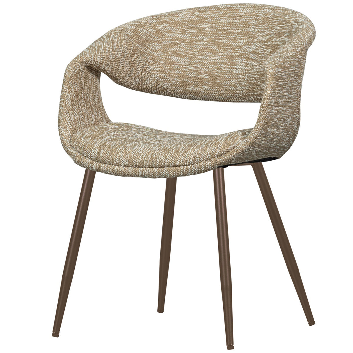 Yossi Tuscany Dining Chair with Metal Legs