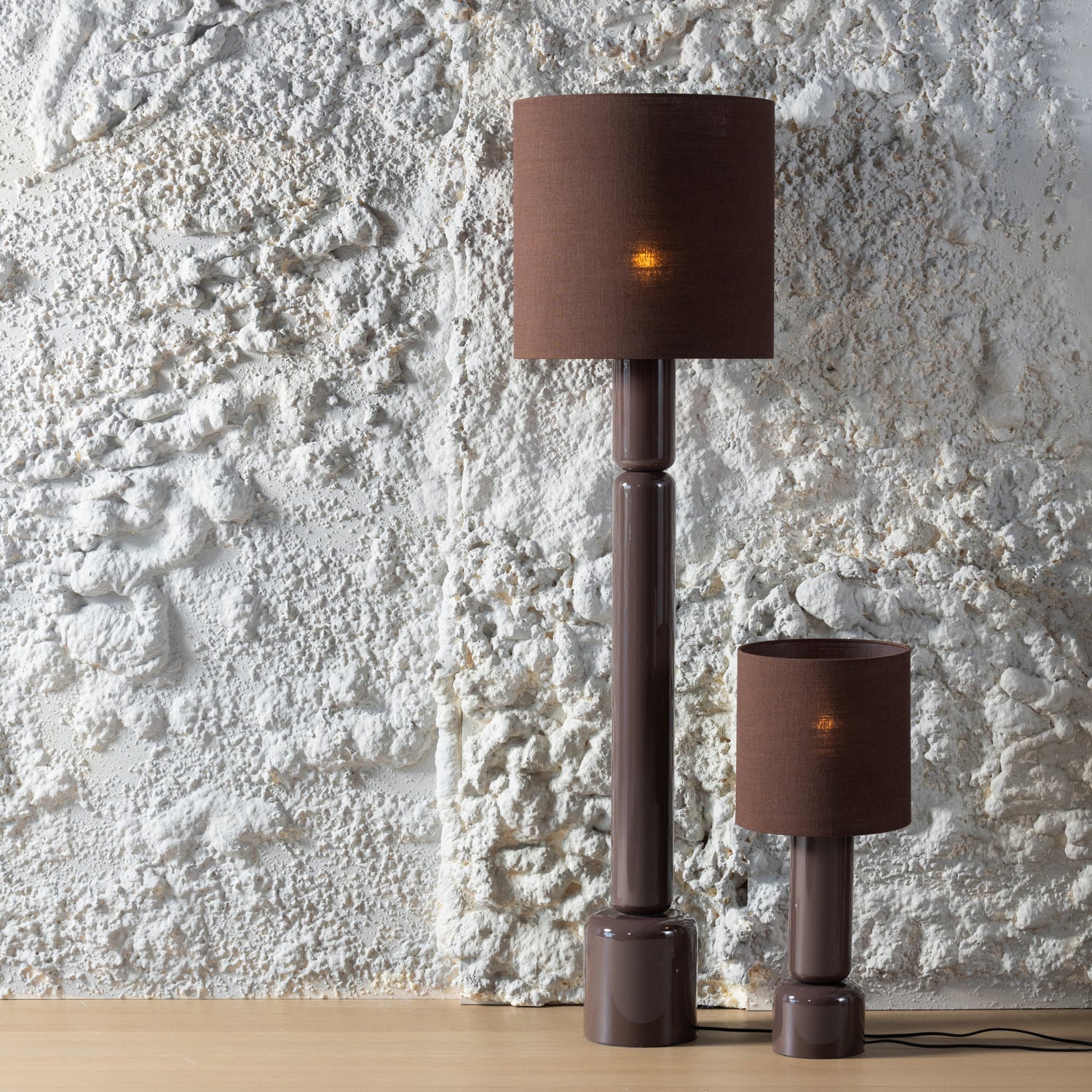 Zivian High Gloss Floor Lamp