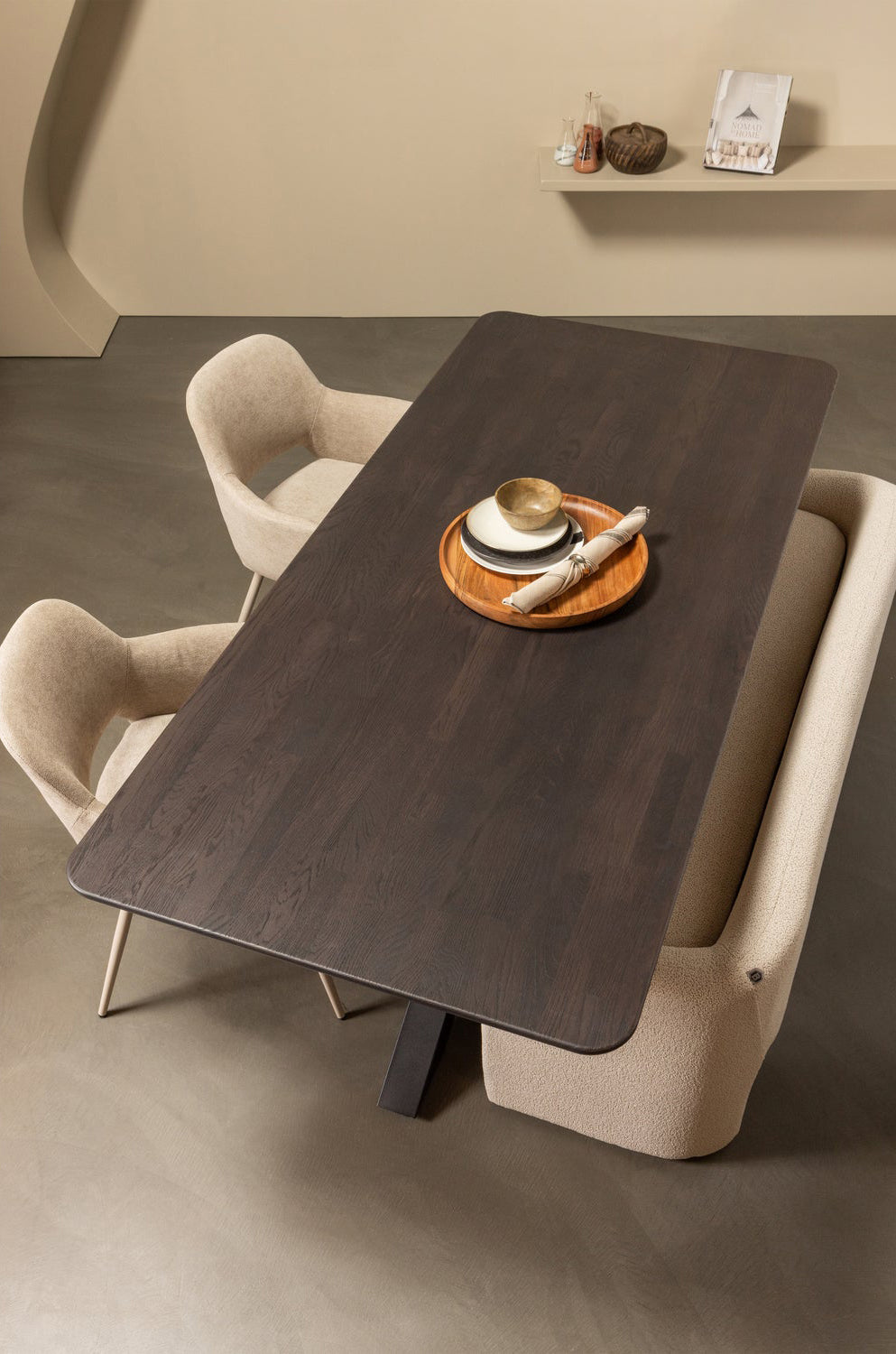 Zone Beige Oats Bench