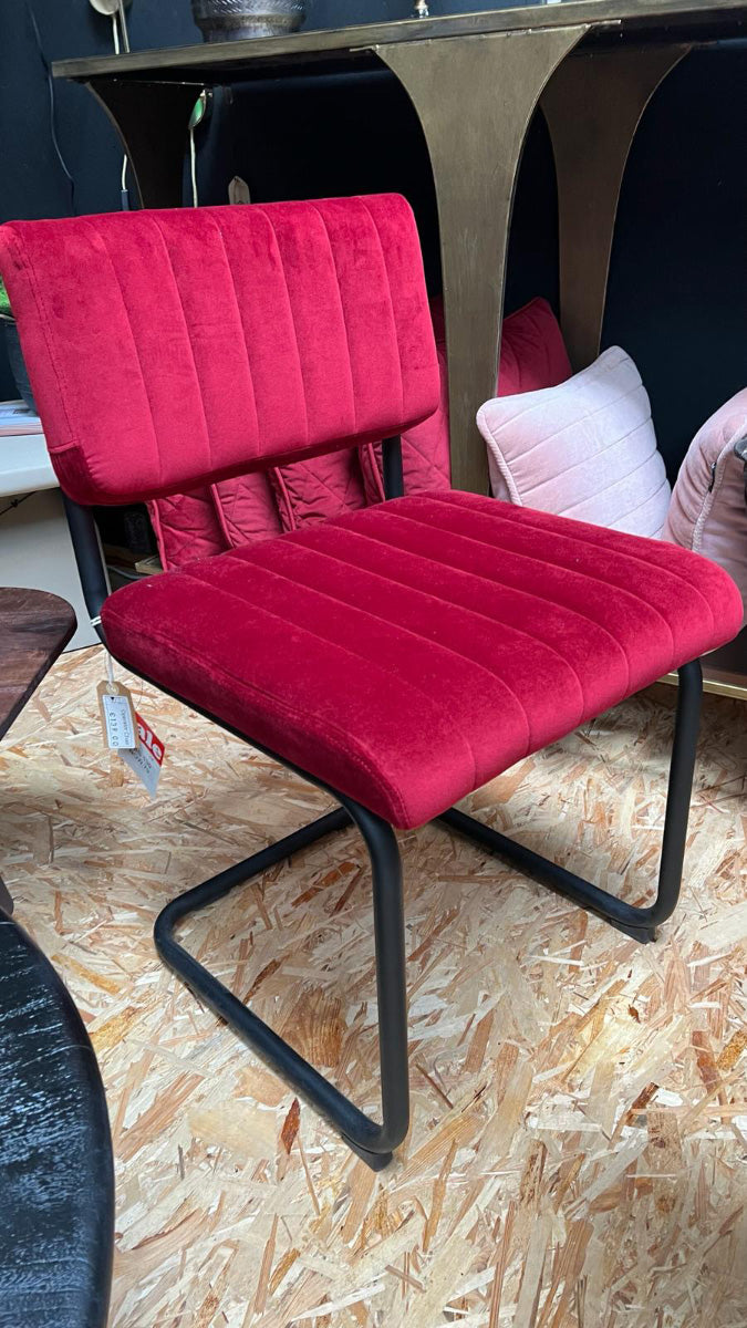 Operator Red Chair (Floor Model)