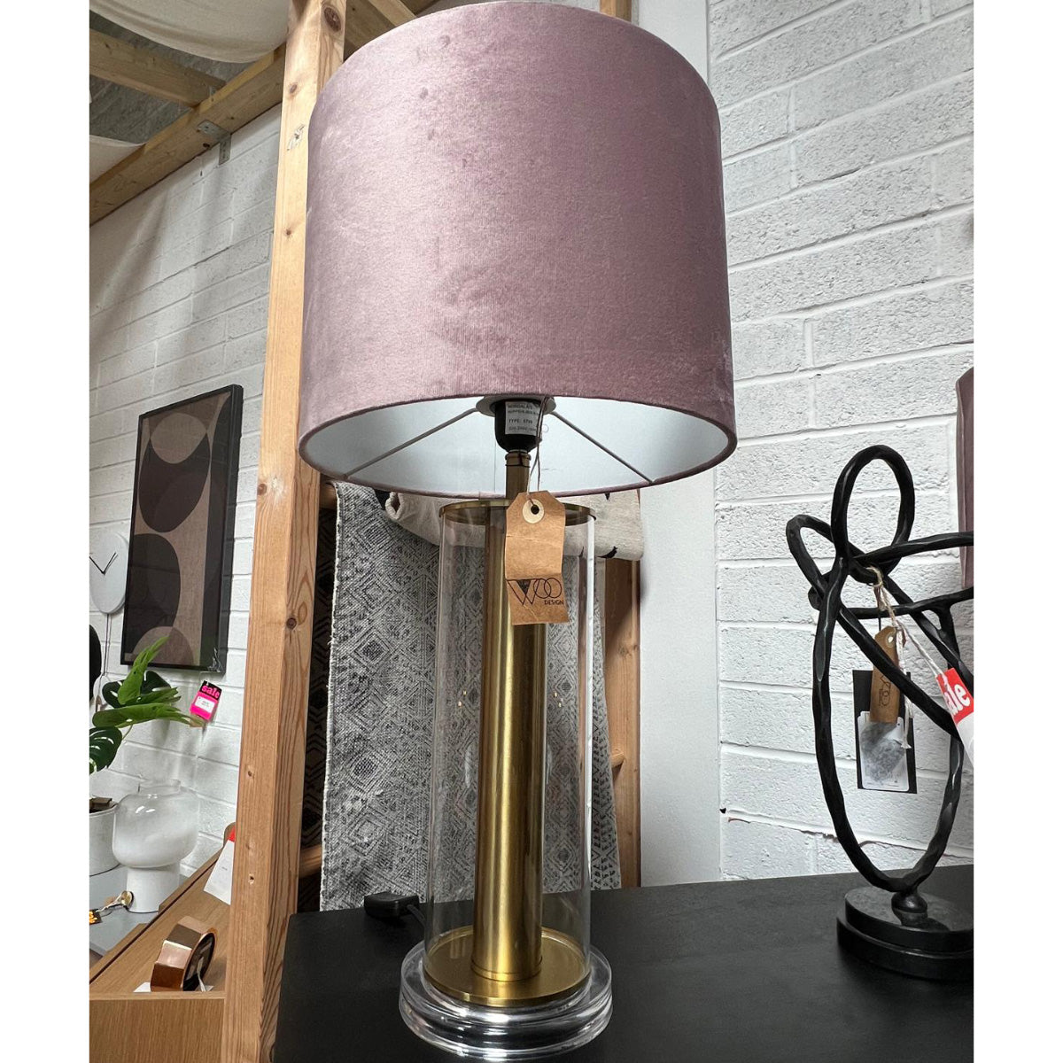 Luxury Tube Table Lamp (Floor Model)