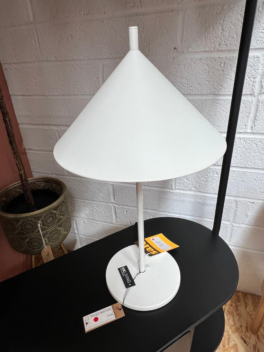 Triangle Table Lamp (Floor Model)