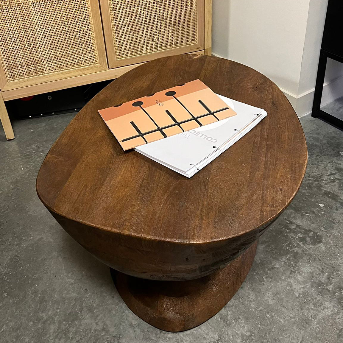 Cobble Wood Coffee Table