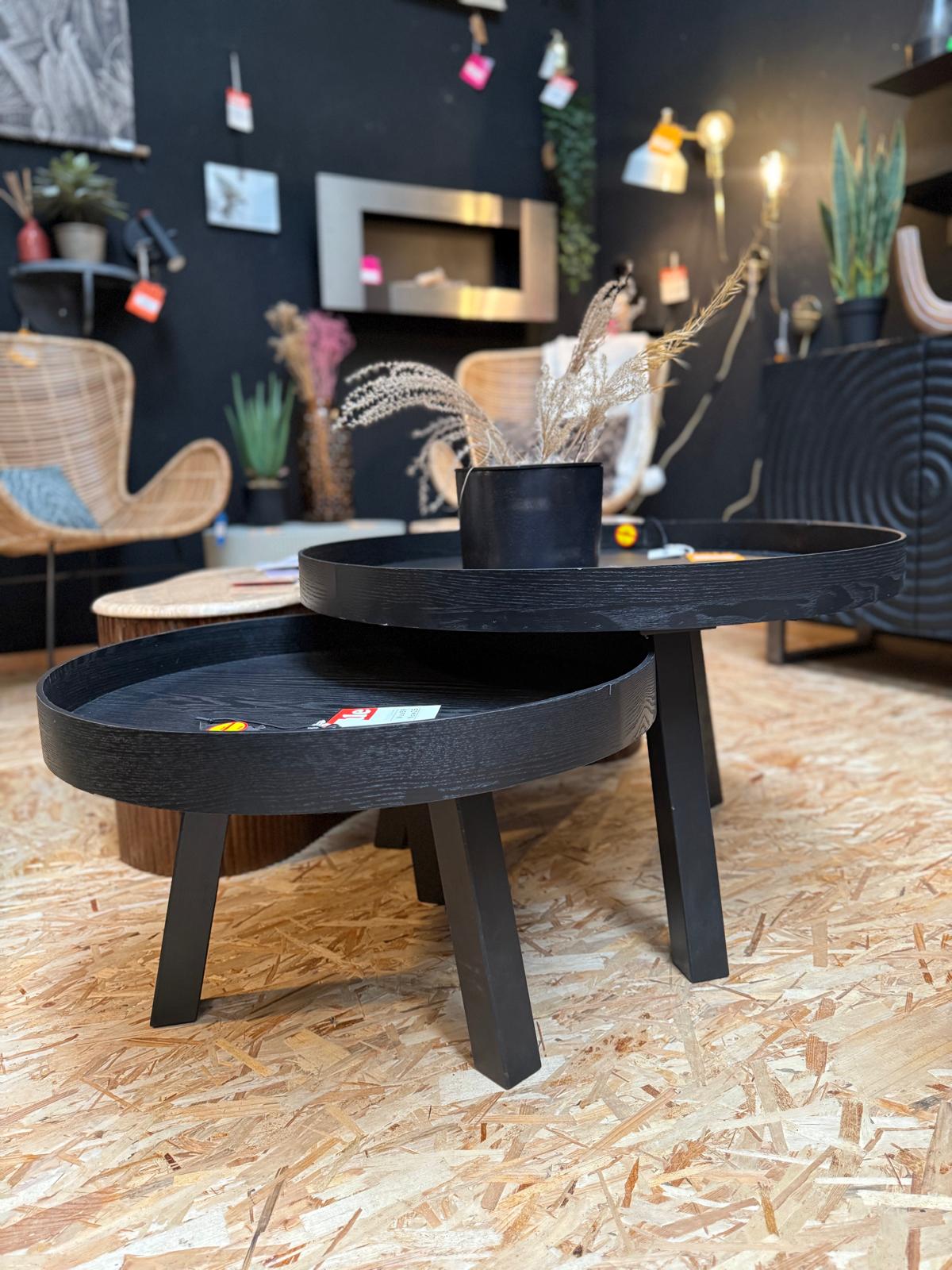 Beira Black Coffee Table