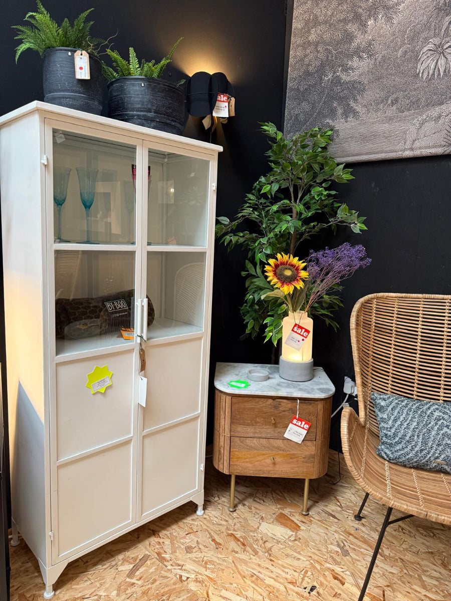 Miya 2 Doors High Cabinet (Outlet)
