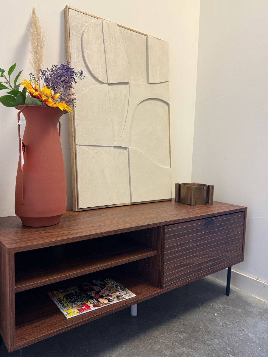 Stripes Brown Low Sideboard (Outlet)