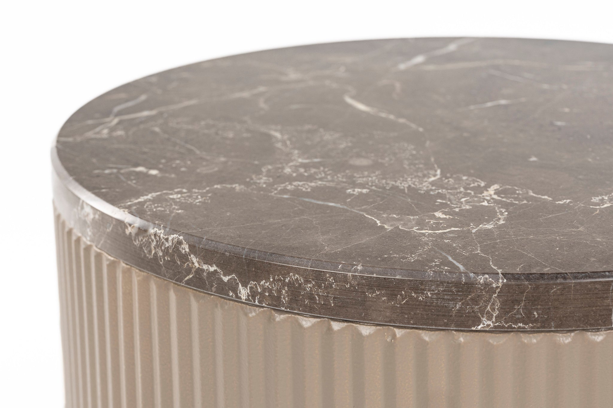 Anna Beige Side Table