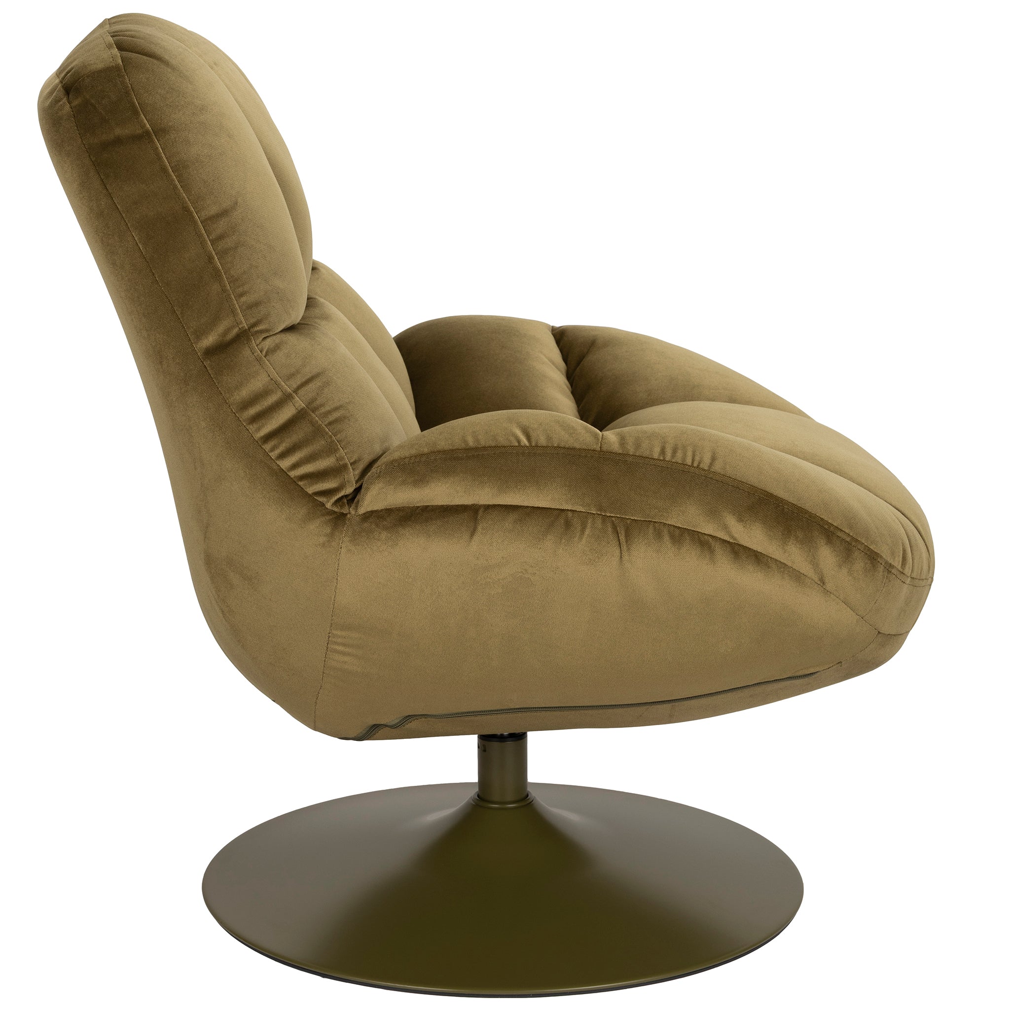 Beefy Velvet Lounge Chair
